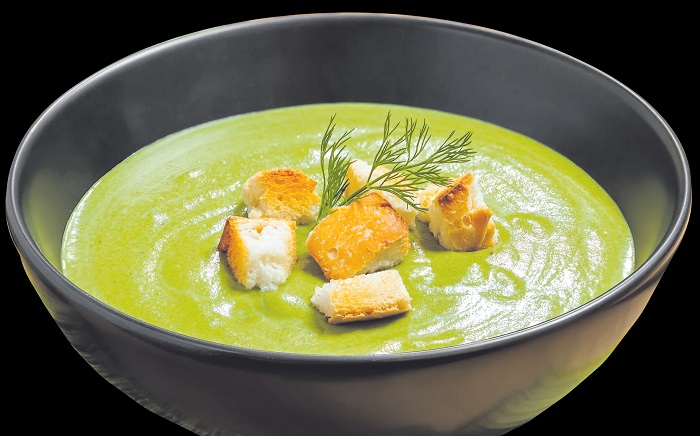 Суп из брокколи и тыквы